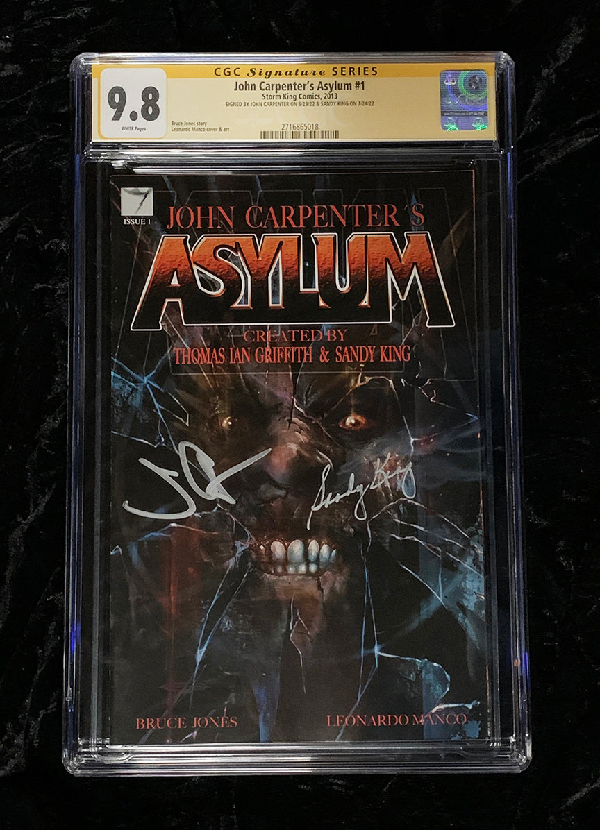 John Carpenter's Asylum issue #1 - CGC 9.8