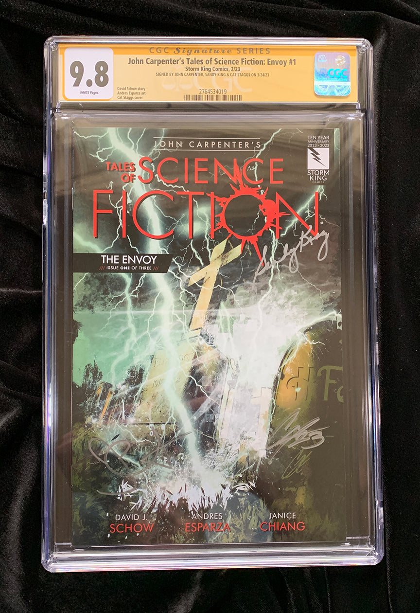 John Carpenter's Tales of Science Fiction: THE ENVOY #1 - CGC 9.8