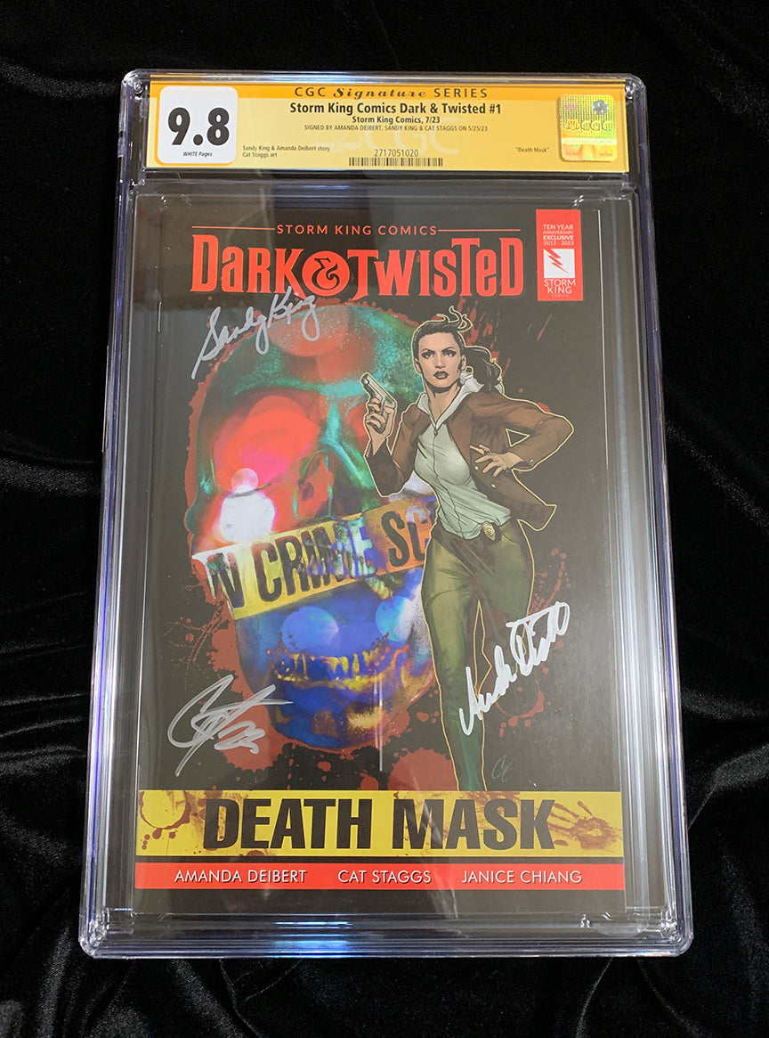 Storm King Comics Dark & Twisted: DEATH MASK #1 - CGC 9.8