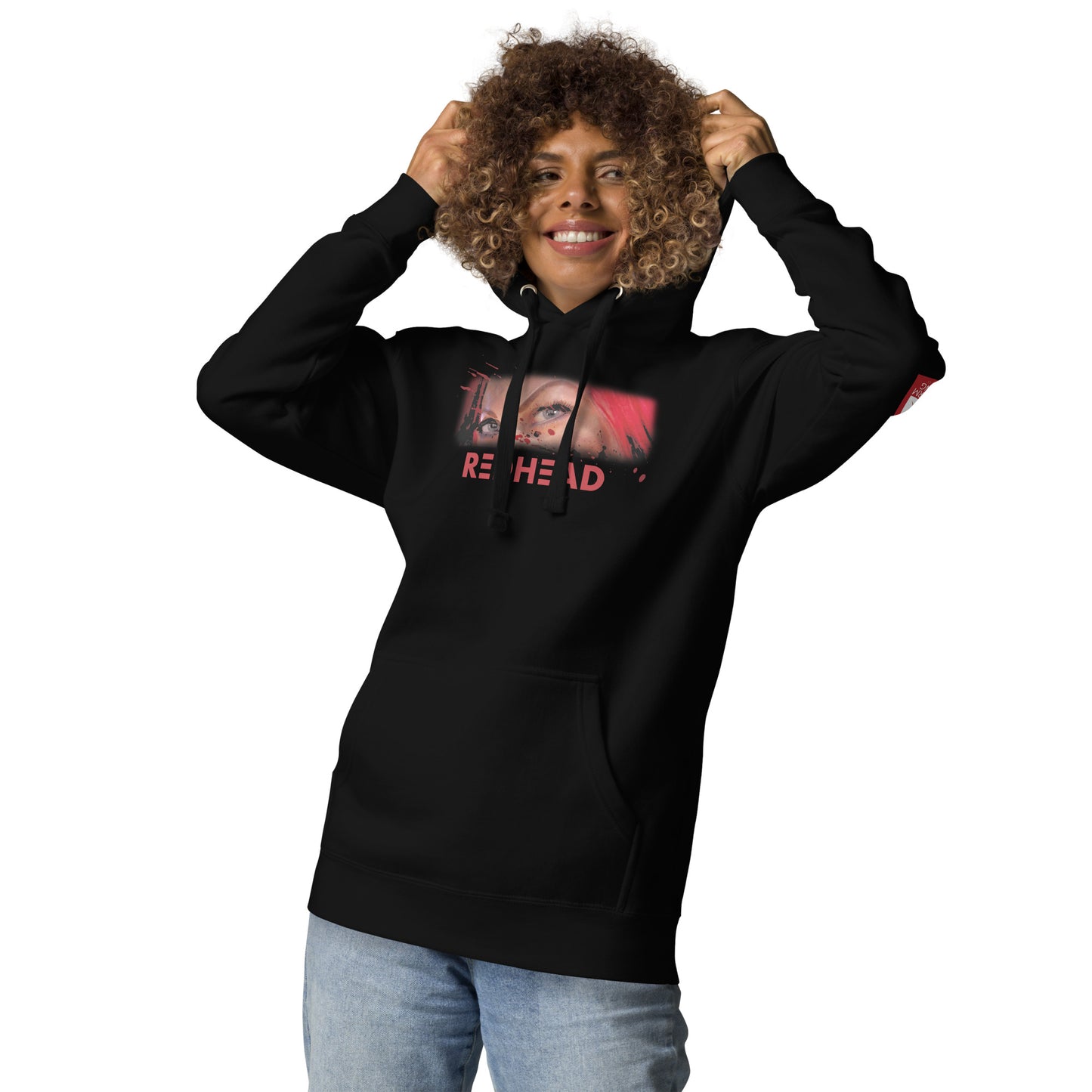 Redhead Hoodie Black