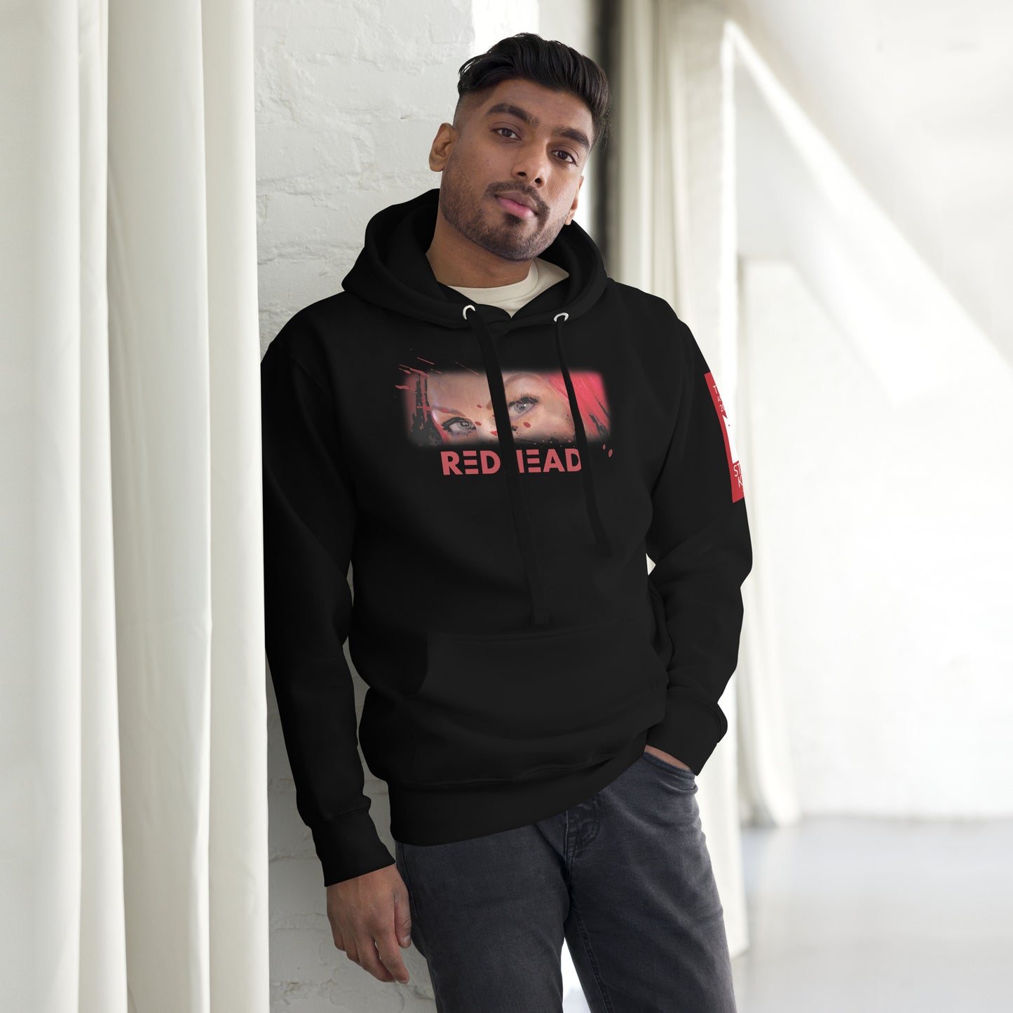 Redhead Hoodie Black