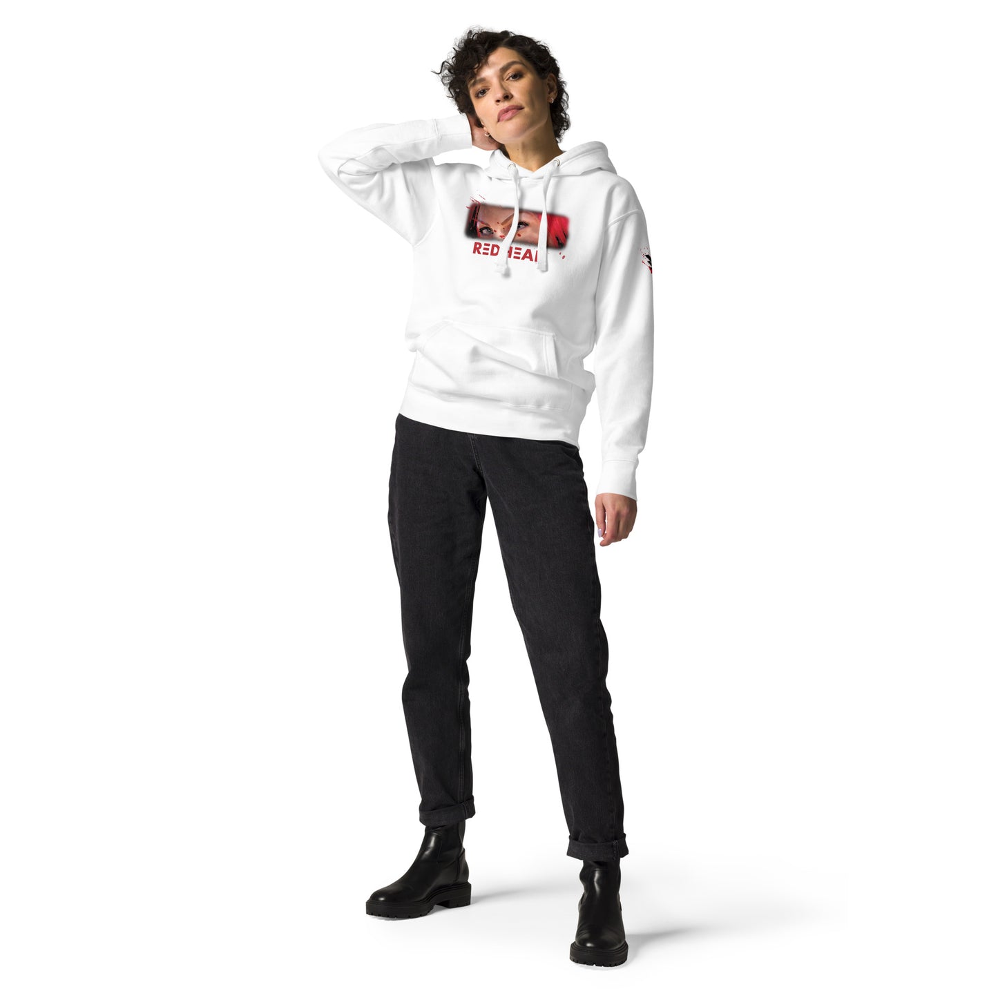 Redhead Hoodie - White