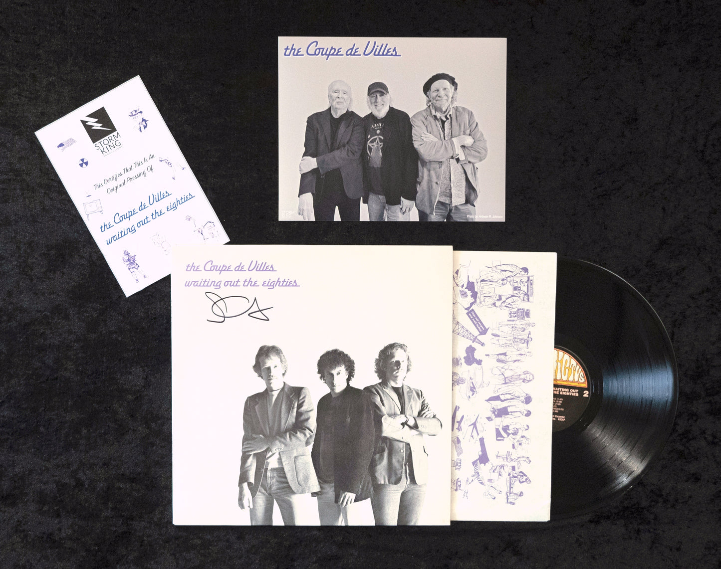 The Coupe De Villes - Waiting Out the Eighties (JC signed)