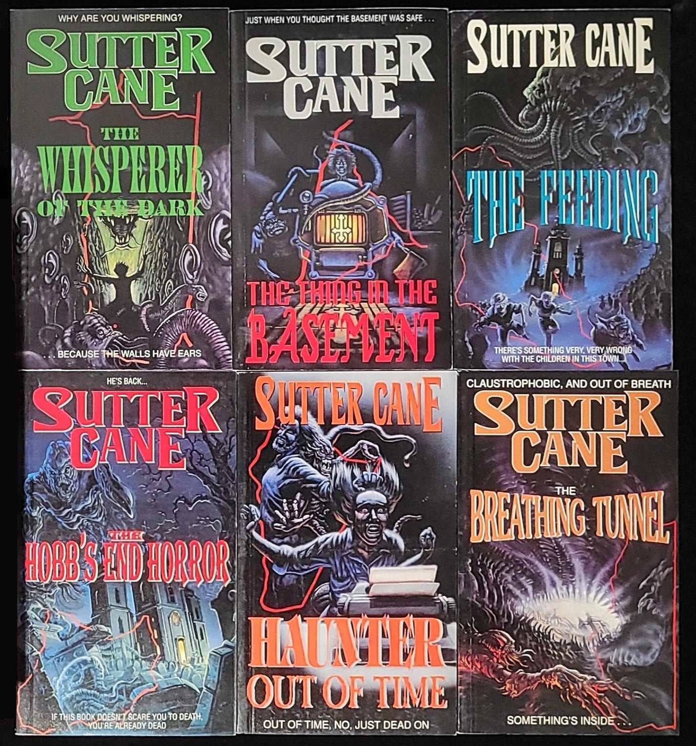 In the Mouth of Madness Sutter Cane movie prop books