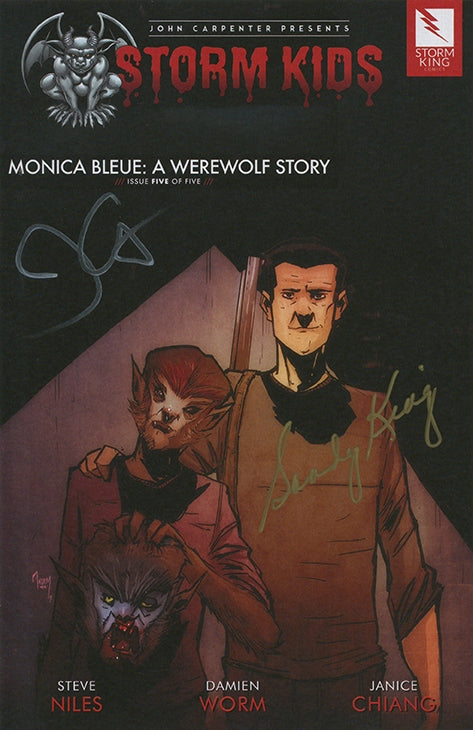 Monica Bleue: A Werewolf Story - Issue 5 - Storm King Productions